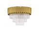 Lustre aplicate - Lustra aplicata design elegant MAGNOLIA aurie