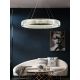 Pendule, Lustre suspendate - Lustra suspendata LED design ambiental Ring auriu 100cm