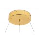 Pendule, Lustre suspendate - Lustra suspendata LED design ambiental Ring auriu 100cm