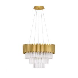 Candelabre, Lustre - Lustra suspendata design elegant MAGNOLIA aurie