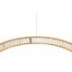 Pendule, Lustre suspendate - Lustra suspendata LED design ambiental Ring TRIPLES auriu