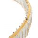Pendule, Lustre suspendate - Lustra suspendata LED design ambiental Ring TRIPLES auriu