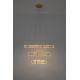 Pendule, Lustre suspendate - Lustra suspendata LED design ambiental Ring TRIPLES auriu