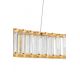 Pendule, Lustre suspendate - Lustra suspendata LED design ambiental Ring TRIPLES auriu