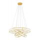 Pendule, Lustre suspendate - Lustra suspendata LED design ambiental Ring TRIPLES auriu