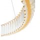 Pendule, Lustre suspendate - Lustra suspendata LED design ambiental Ring TRIPLES auriu