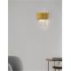 Aplice, corpuri de iluminat pentru pereti - Aplica de perete design elegant MAGNOLIA aurie