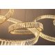 Candelabre, Lustre - Lustra XXL suspendata LED design ambiental Ring LINE 8 auriu