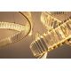 Candelabre, Lustre - Lustra XXL suspendata LED design ambiental Ring LINE 8 auriu
