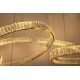 Candelabre, Lustre - Lustra XXL suspendata LED design ambiental Ring LINE 8 auriu
