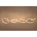 Lustra XXL suspendata LED design ambiental Ring LINE 8 auriu