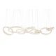 Candelabre, Lustre - Lustra XXL suspendata LED design ambiental Ring LINE 8 auriu