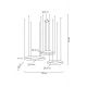 Candelabre, Lustre - Lustra suspendata LED design ambiental Ring 3A auriu