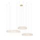 Lustra suspendata LED design ambiental Ring 3A auriu