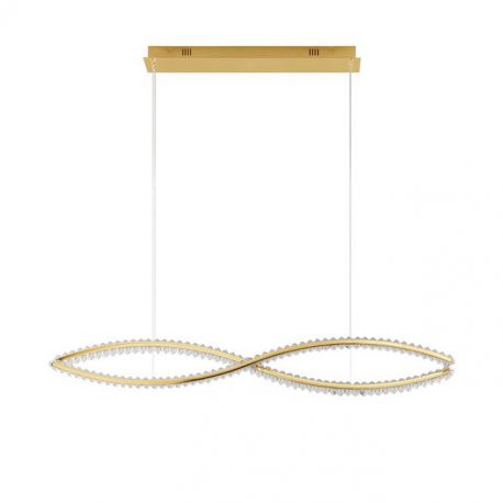 Candelabre, Lustre - Lustra LED suspendata design elegant AURELIA 95W aurie