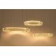 Candelabre, Lustre - Lustra suspendata LED design ambiental Ring 3B auriu