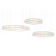 Candelabre, Lustre - Lustra suspendata LED design ambiental Ring 3B auriu