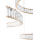 Candelabre, Lustre - Lustra suspendata LED design ambiental Ring 3B auriu