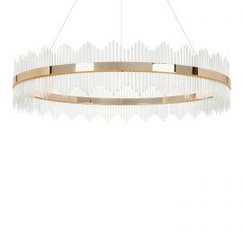 Lustra suspendata LED Imperial 120cm auriu