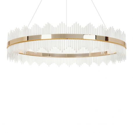 Candelabre, Lustre - Lustra suspendata LED Imperial 120cm auriu