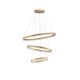 Candelabre, Lustre - Lustra LED suspendata design elegant ADRIA D-80cm