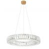 Lustra suspendata LED Florens 80 auriu