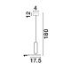 Pendule, Lustre suspendate - Lustra/Pendul LED stil minimalist GEA