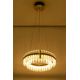 Candelabre, Lustre - Lustra LED suspendata design deosebit Half 47D auriu