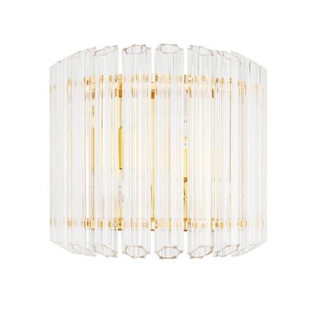 Aplice, corpuri de iluminat pentru pereti - Aplica de perete design decorativ PALAS auriu