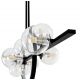 Pendule, Lustre suspendate - Lustra moderna cu 10 de surse de lumina si LED LINEA TWIN 120
