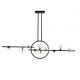 Pendule, Lustre suspendate - Lustra moderna cu 10 de surse de lumina si LED LINEA TWIN 120