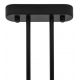 Pendule, Lustre suspendate - Lustra moderna cu 10 de surse de lumina si LED LINEA TWIN 120