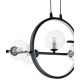 Pendule, Lustre suspendate - Lustra moderna cu 7 de surse de lumina si LED LINEA TWIN 90