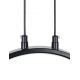 Pendule, Lustre suspendate - Lustra moderna cu 7 de surse de lumina si LED LINEA TWIN 90