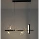 Pendule, Lustre suspendate - Lustra moderna cu 7 de surse de lumina si LED LINEA 90