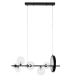 Pendule, Lustre suspendate - Lustra moderna cu 7 de surse de lumina si LED LINEA 90
