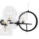 Pendule, Lustre suspendate - Lustra moderna cu 10 de surse de lumina si LED LINEA 120