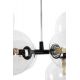 Pendule, Lustre suspendate - Lustra moderna cu 10 de surse de lumina si LED LINEA 120