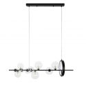 Lustra moderna cu 10 de surse de lumina si LED LINEA 120