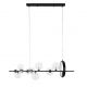 Pendule, Lustre suspendate - Lustra moderna cu 10 de surse de lumina si LED LINEA 120