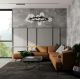 Pendule, Lustre suspendate - Lustra moderna cu 15 de surse de lumina LINEA R85