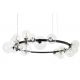 Pendule, Lustre suspendate - Lustra moderna cu 20 de surse de lumina LINEA R120