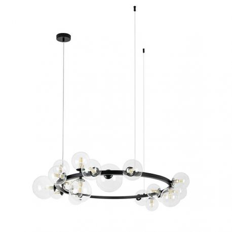 Pendule, Lustre suspendate - Lustra moderna cu 20 de surse de lumina LINEA R120