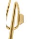 Aplice, corpuri de iluminat pentru pereti - Aplica de perete LED design decorativ Up&Down auriu