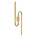 Aplica de perete LED design decorativ Up&Down auriu