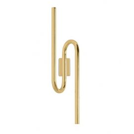 Aplica de perete LED design decorativ Up&Down auriu