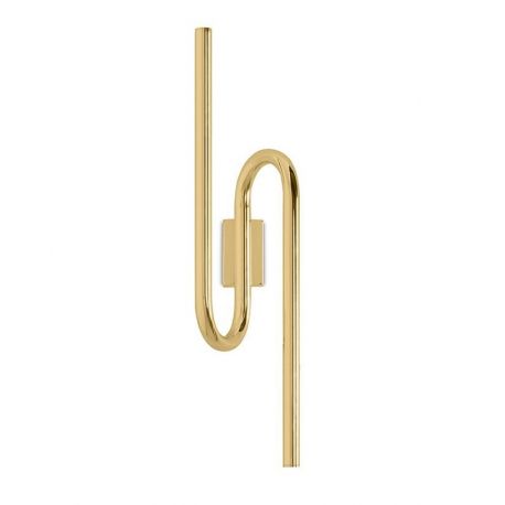 Aplice, corpuri de iluminat pentru pereti - Aplica de perete LED design decorativ Up&Down auriu