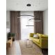 Pendule, Lustre suspendate - Lustra LED suspendata design circular PURPLE 3 ring aurie