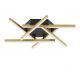 Lustra LED aplicata design minimalist HYDE 