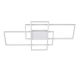 Lustre aplicate - Lustra LED cu telecomanda design geometric CLEA alba